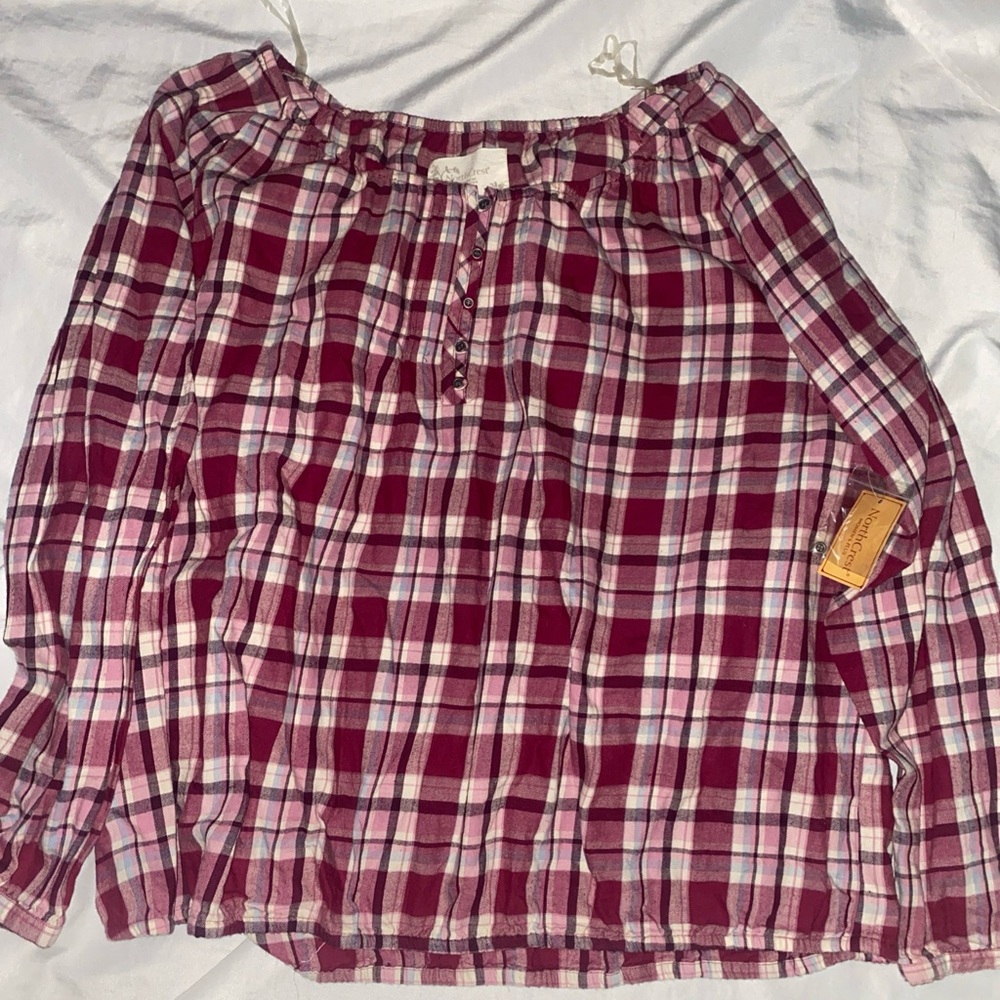 Northcrest Women’s Plus 4x/28 Plaid